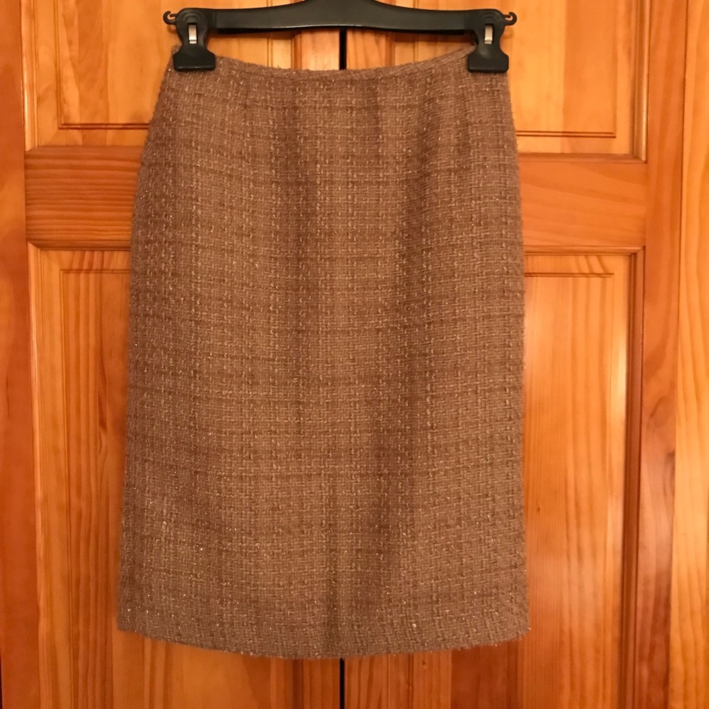 Tahari Gold Skirt
